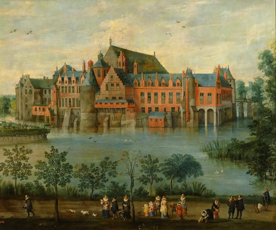 The castle of Terbueren to Brussels